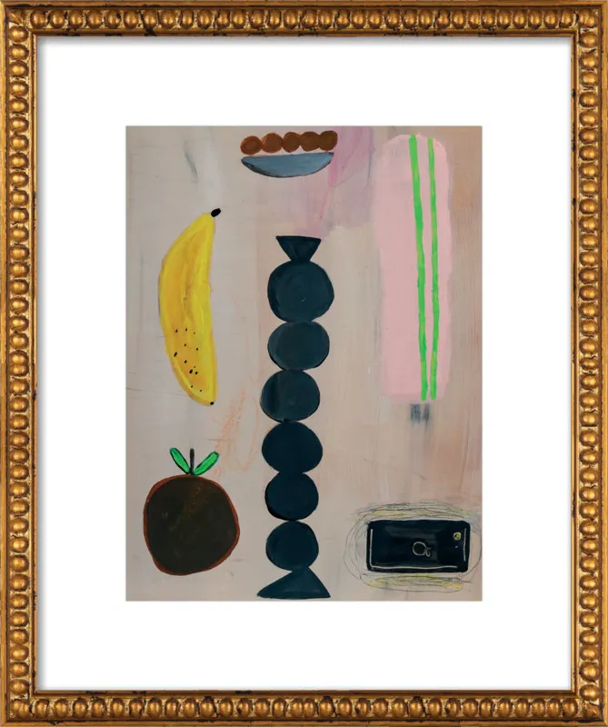 Still life with a phone vibration by Agata Królak for Artfully Walls