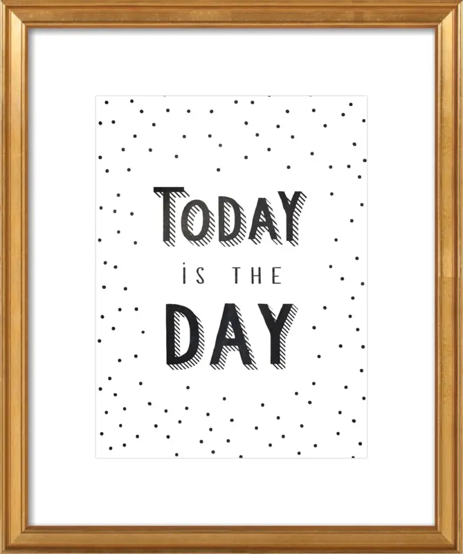 Today is the day by Lonneke de Roos - Kind of Style for Artfully Walls