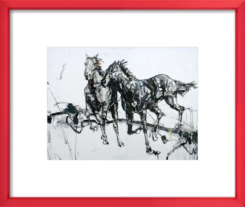 The Races by Shao Y. Zhang for Artfully Walls