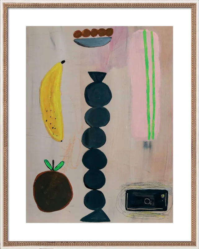 Still life with a phone vibration by Agata Królak for Artfully Walls