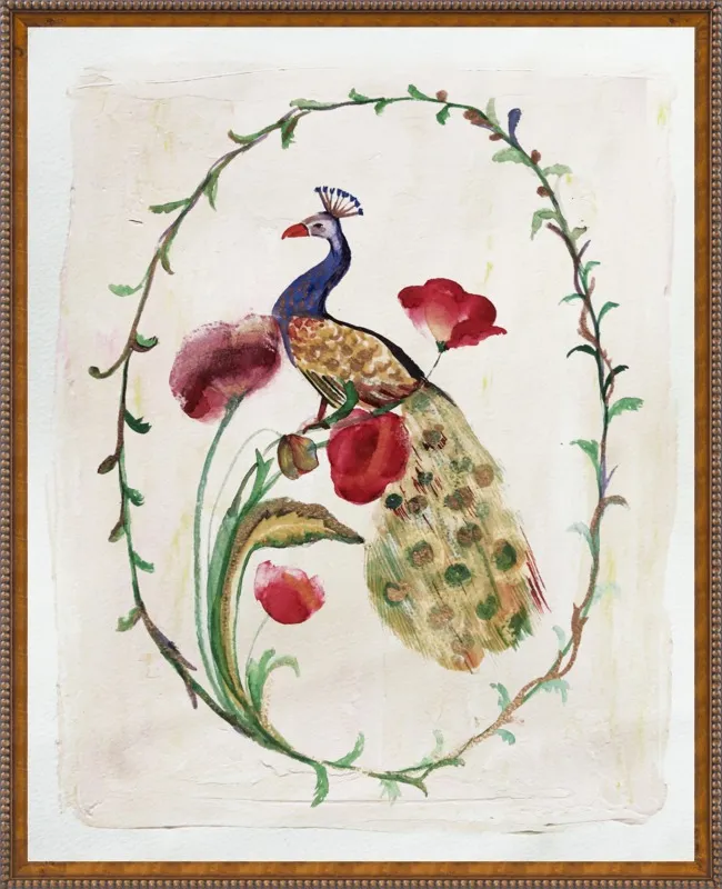 Peacock by Ruti Shaashua for Artfully Walls