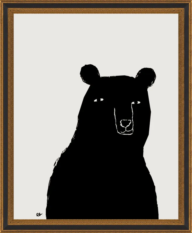 Benson the Bear by Rob Blackard for Artfully Walls