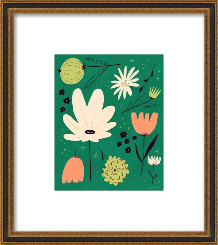 Spring Flowers by Erin Wallace for Artfully Walls