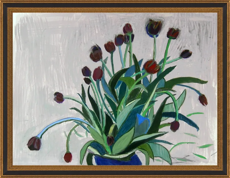 queen of the night tulip by Liz Innvar for Artfully Walls