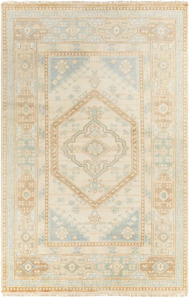 Anadolu Beige Indoor 9' x 12' Handmade Rug