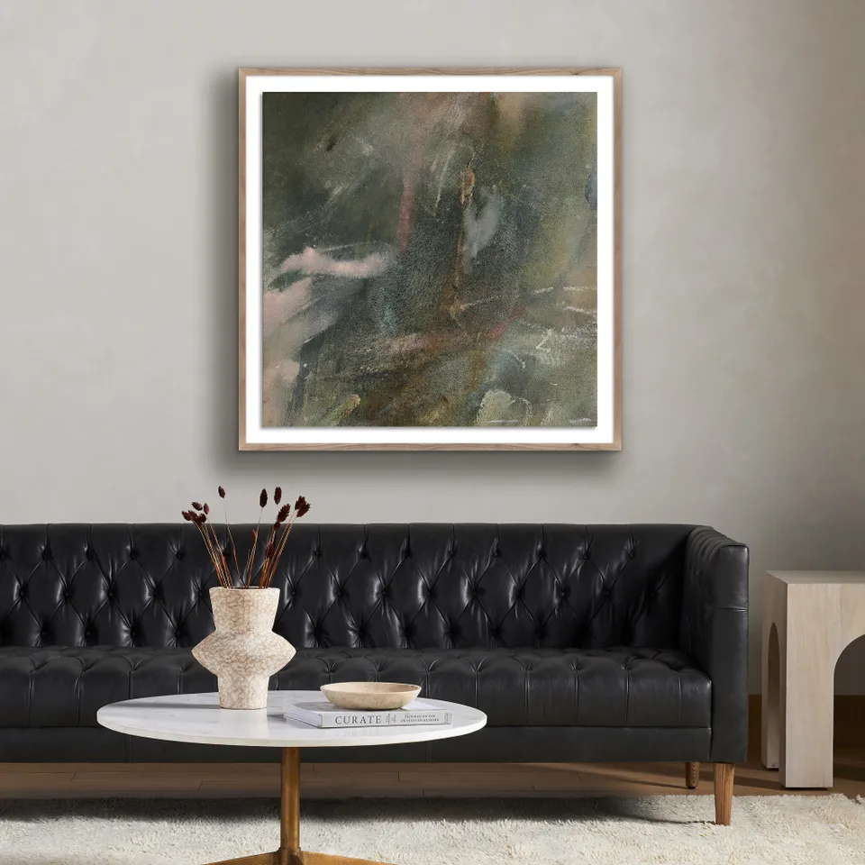 Last Night The Rain Spoke To Me by Allison Rohland - Black 2.5 Maple