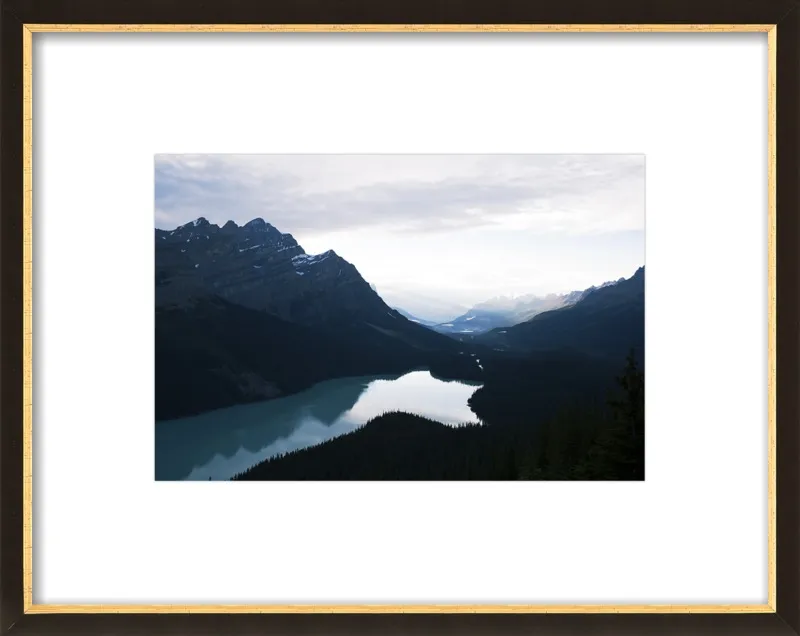 Summer Night on Peyto Lake  by Tracy Zhang for Artfully Walls