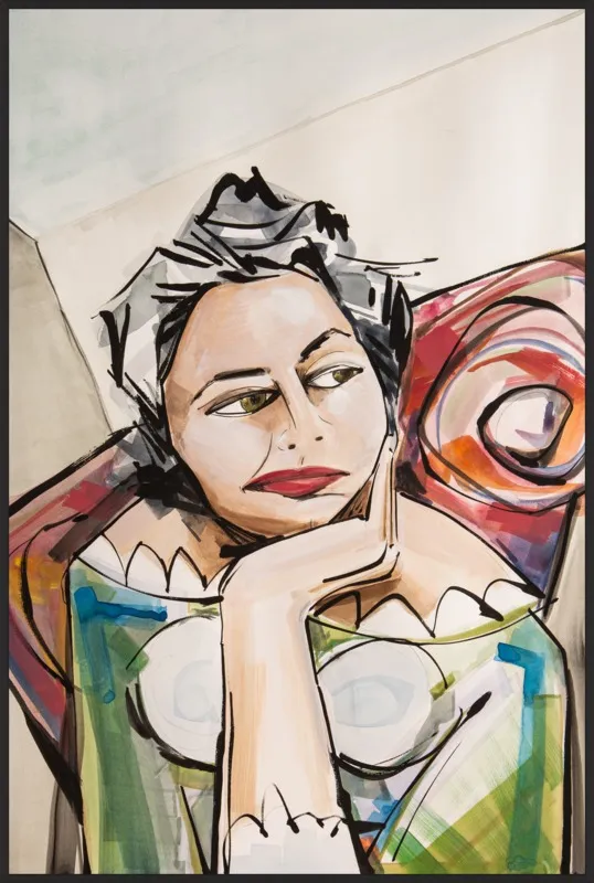 Ponder by Becky Aubry for Artfully Walls