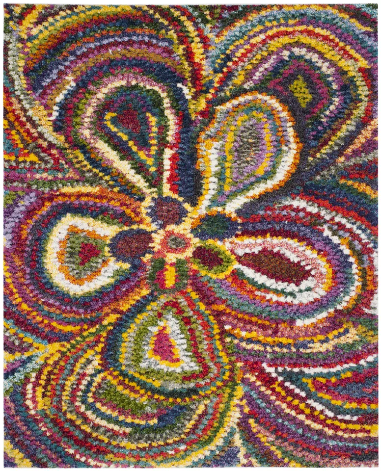 Arlo Home Woven Area Rug, FSG383M, Multi,  9' X 12'