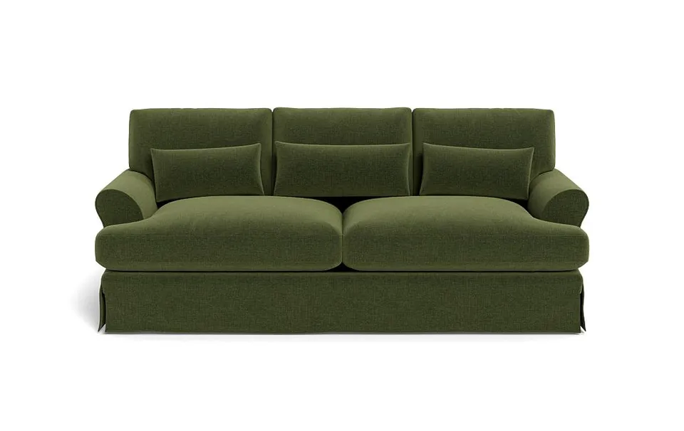 Maxwell Slipcovered Loveseat by Apartment Therapy