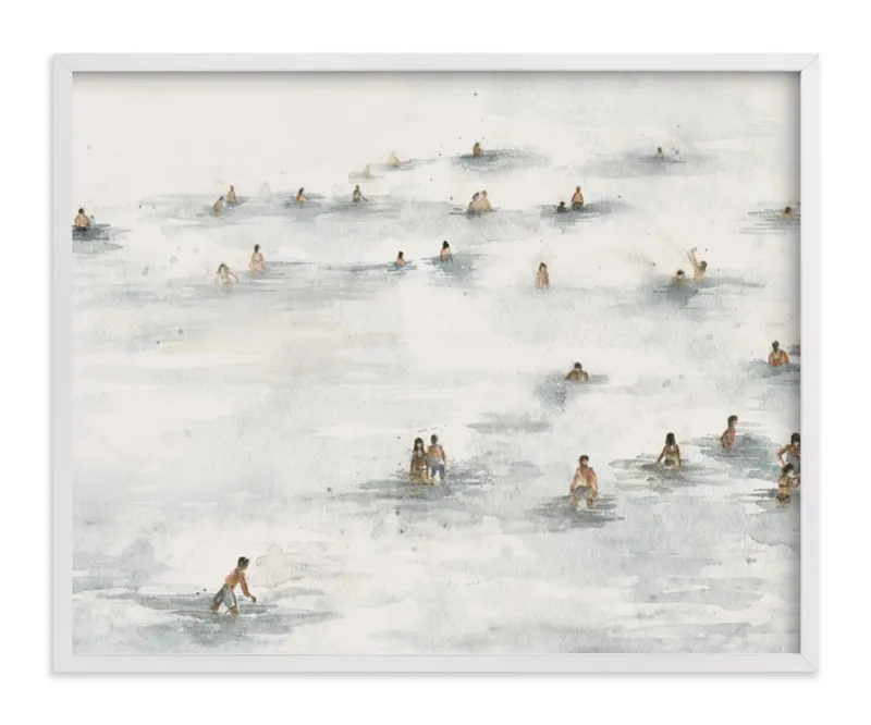 on The Beach Limited Edition Fine Art Print