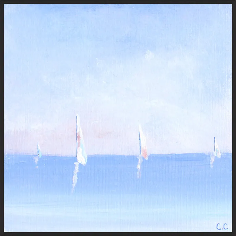 Sail Away with Me by Caroline Chriss  for Artfully Walls