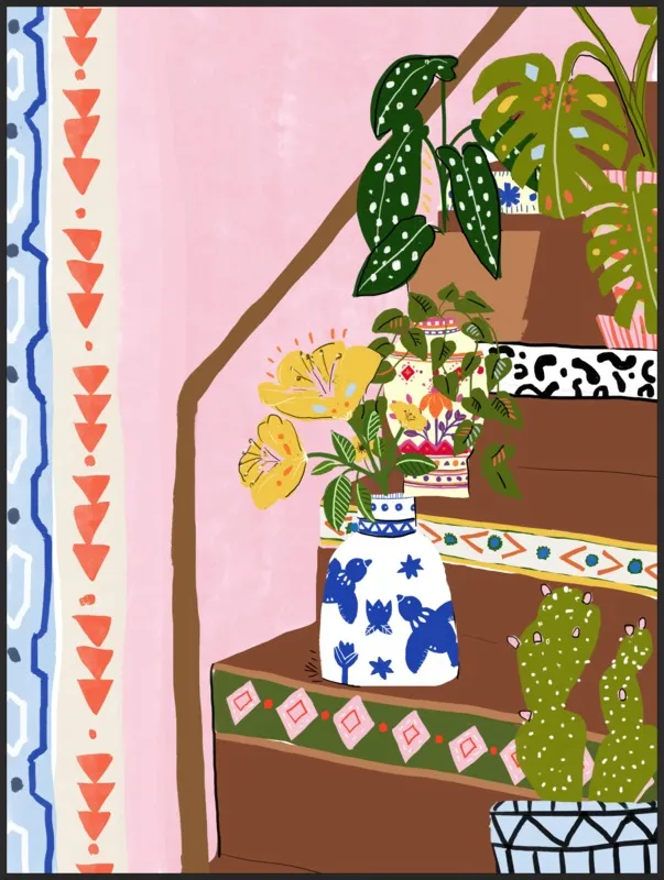 Bohemian Tiles by Alja Horvat for Artfully Walls