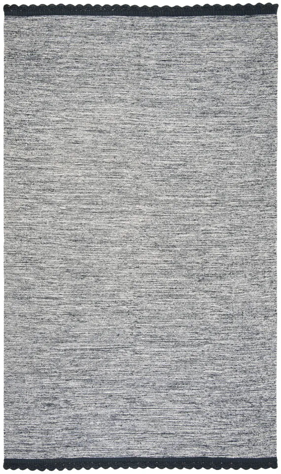 Arlo Home Hand Woven Area Rug, MTK615C, Navy,  5' X 8'
