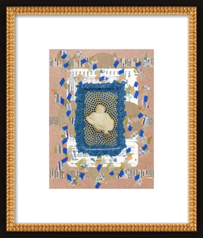 Blue awakening by Naomi Vona for Artfully Walls