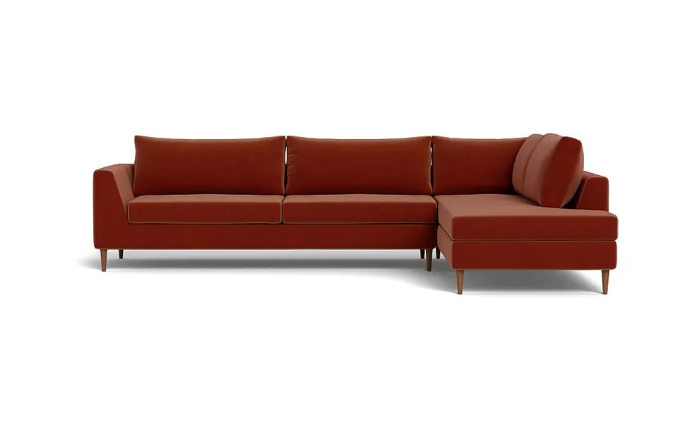 Asher 3-Seat Sectional with Right Bumper