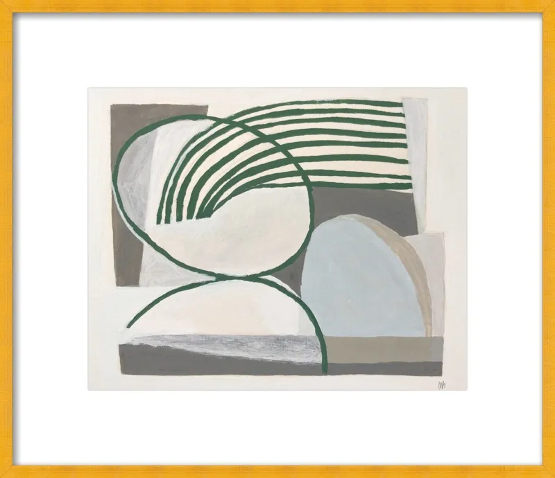 Sea and Sky Abstract by Rob Blackard for Artfully Walls