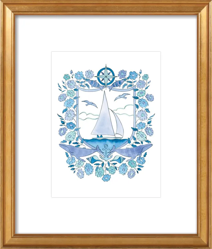 Setting Sail by Rachel Rogers for Artfully Walls