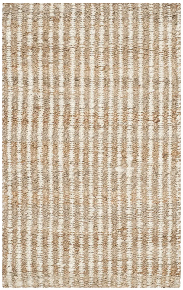 Arlo Home Hand Woven Area Rug, NF734A, Natural/Ivory,  2' X 3'