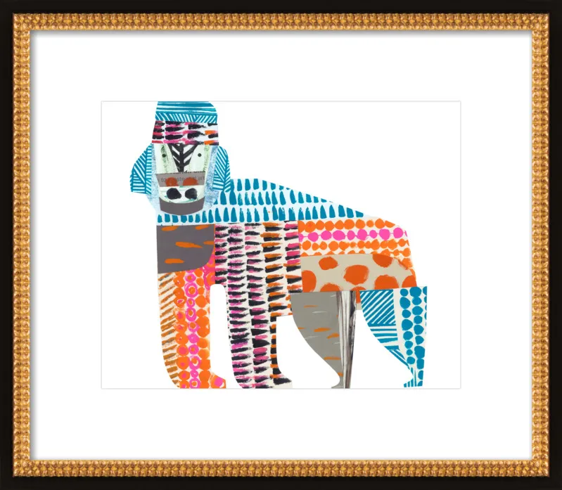 gorilla by Clare Youngs for Artfully Walls