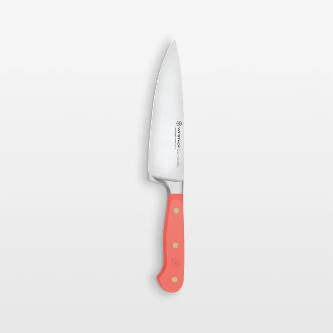 Wusthof Classic Color Coral Peach 6" Chef's Knife