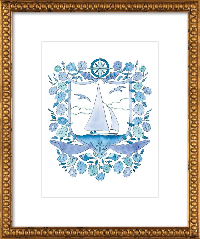 Setting Sail by Rachel Rogers for Artfully Walls