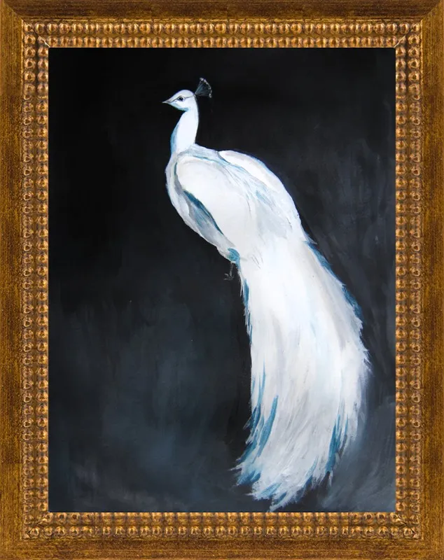 White Peacock II by Christine Lindstrom for Artfully Walls