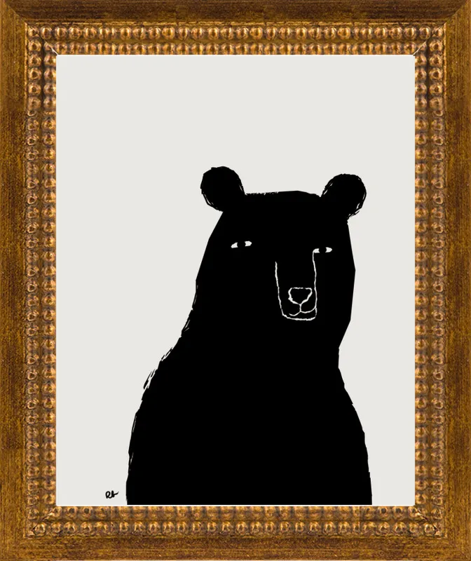 Benson the Bear by Rob Blackard for Artfully Walls