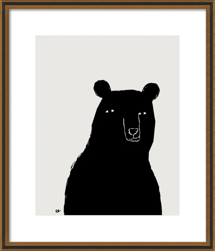 Benson the Bear by Rob Blackard for Artfully Walls