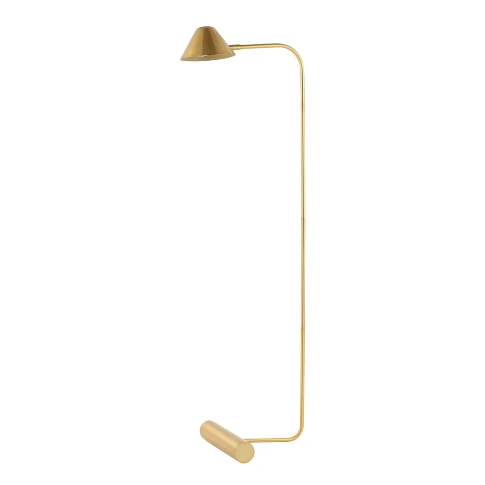 Laverne 62" Floor Lamp - Brass