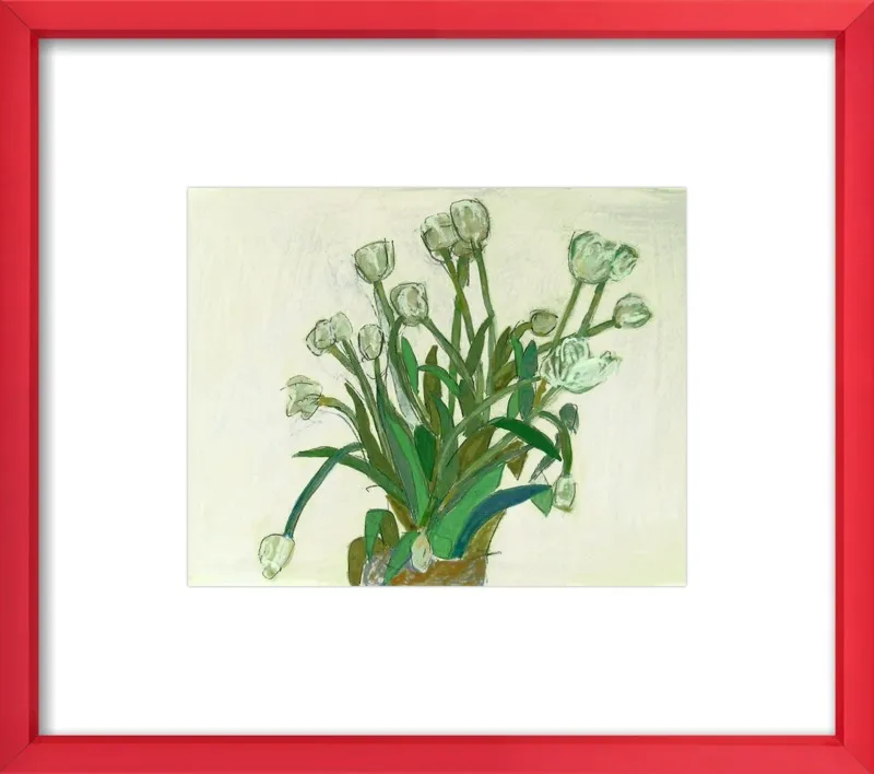 viridiflora tulip by Liz Innvar for Artfully Walls