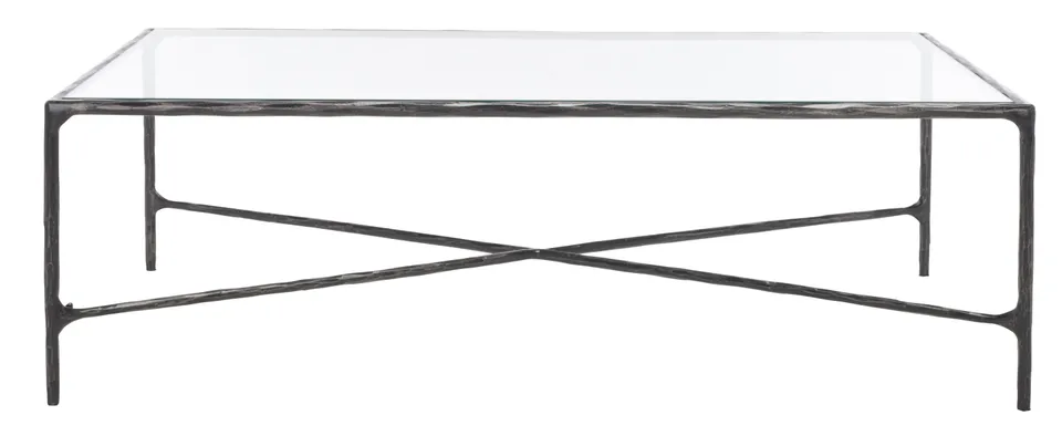 Jessa Rectangle Coffee Table - Black