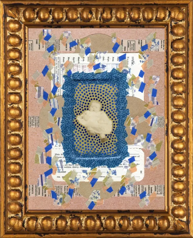 Blue awakening by Naomi Vona for Artfully Walls