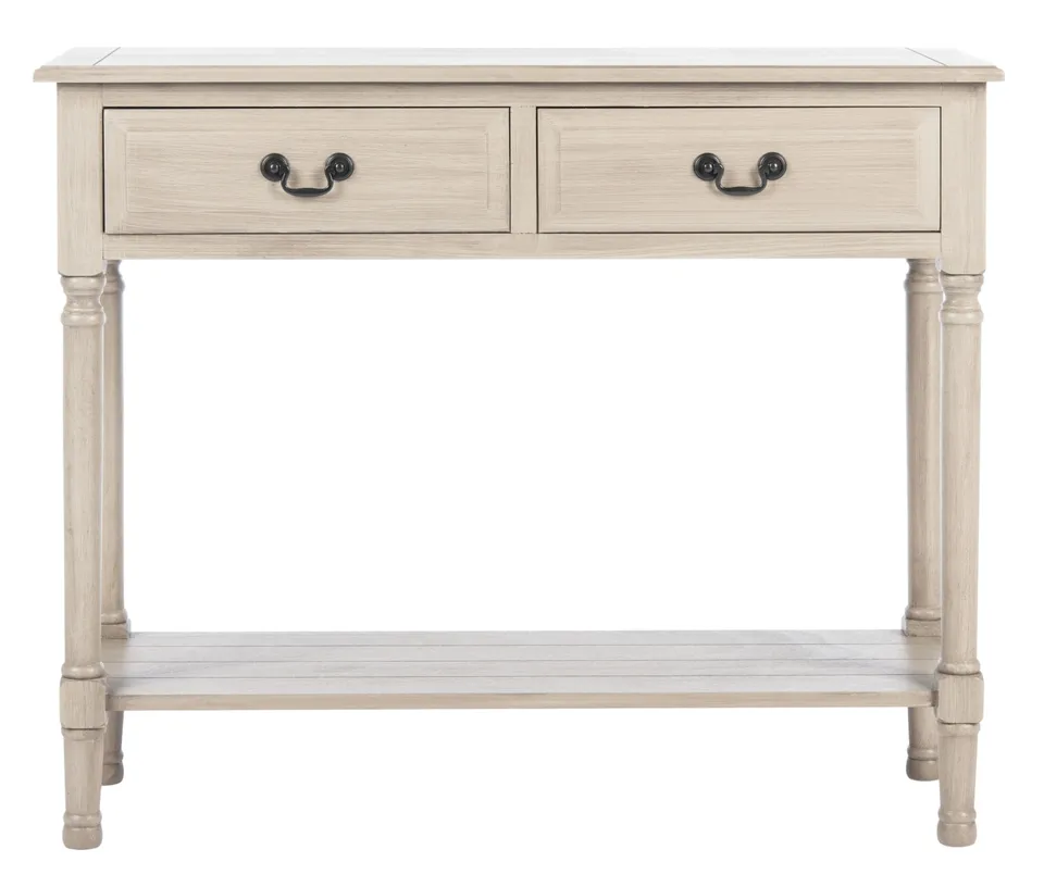 Primrose 2 Drawer Console Table - Greige