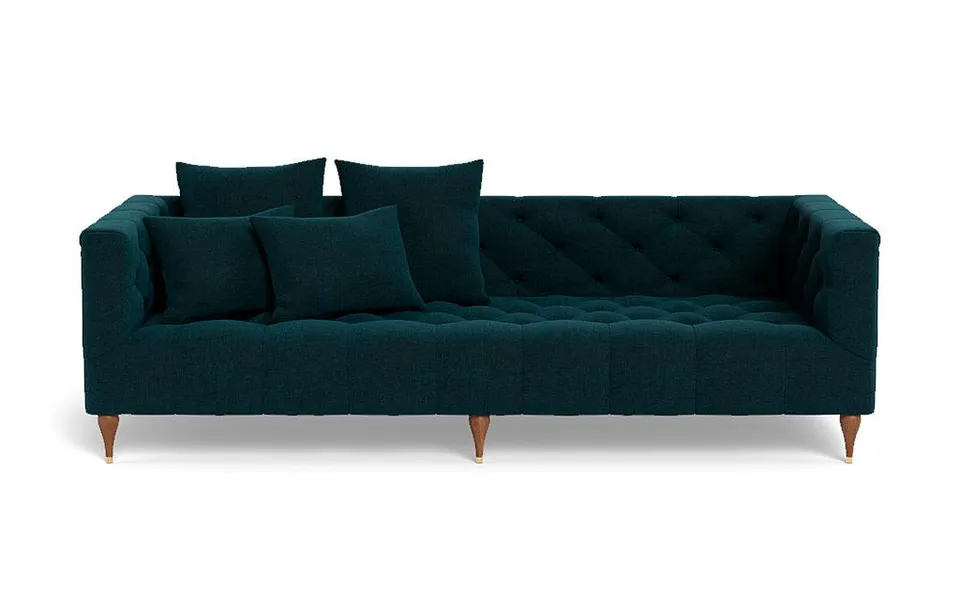 Ms. Chesterfield Fabric Sofa by Apartment Therapy