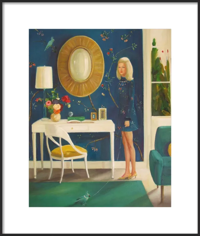 The Invisible Nature of Tansy Fairchild by Janet Hill for Artfully Walls