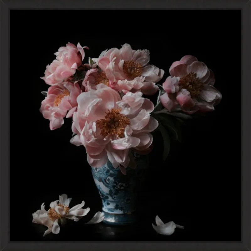 Pink Peonies  by Lucy Snowe for Artfully Walls