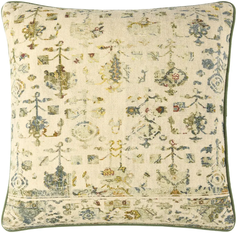 Nelly NLY-001 18"L x 18"W Down Filled Pillow