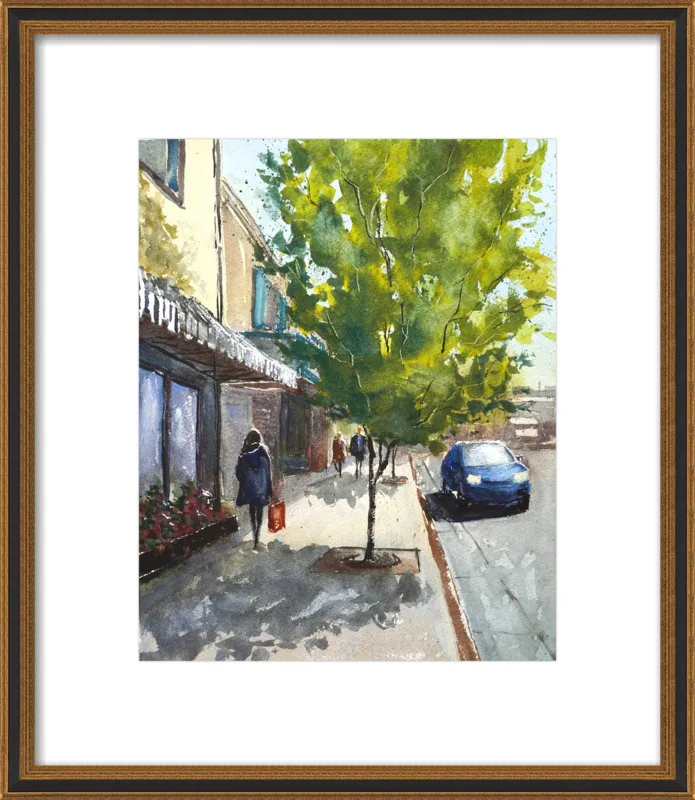 Shops in Laguna by Lauren Dusing for Artfully Walls