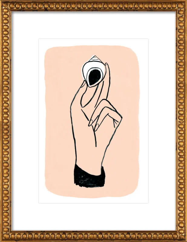 My Hand is My Face by Michael Doyle - Apartment On Belmont for Artfully Walls
