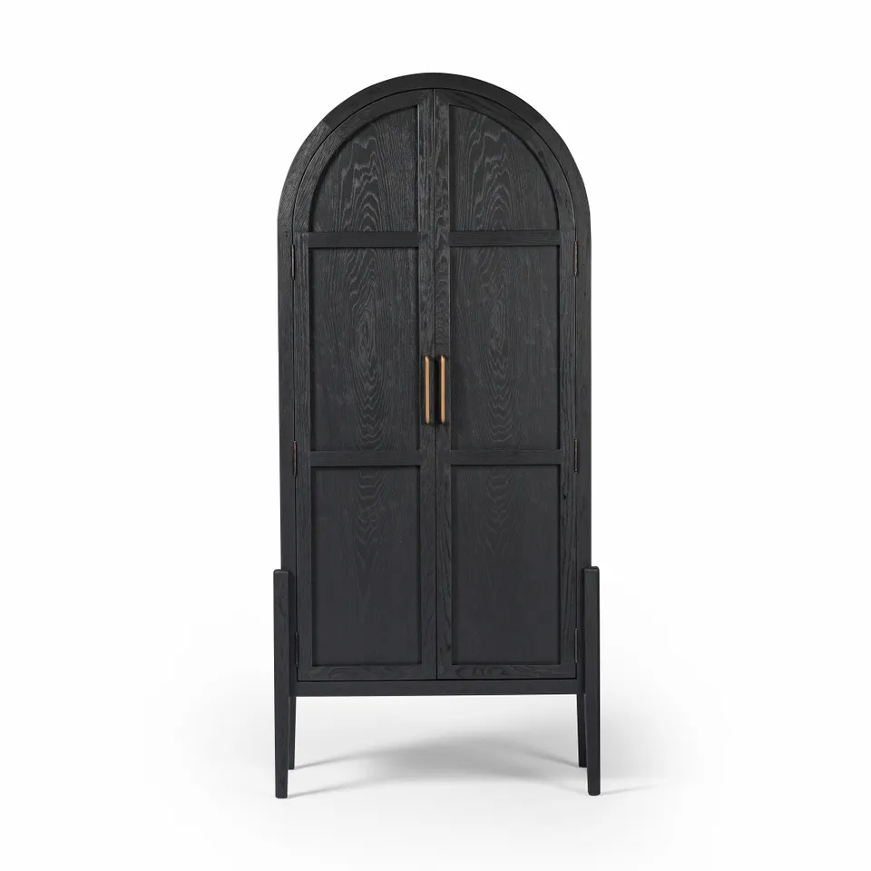 Tolle Panel Door Cabinet - Drifted Oak Veneer
