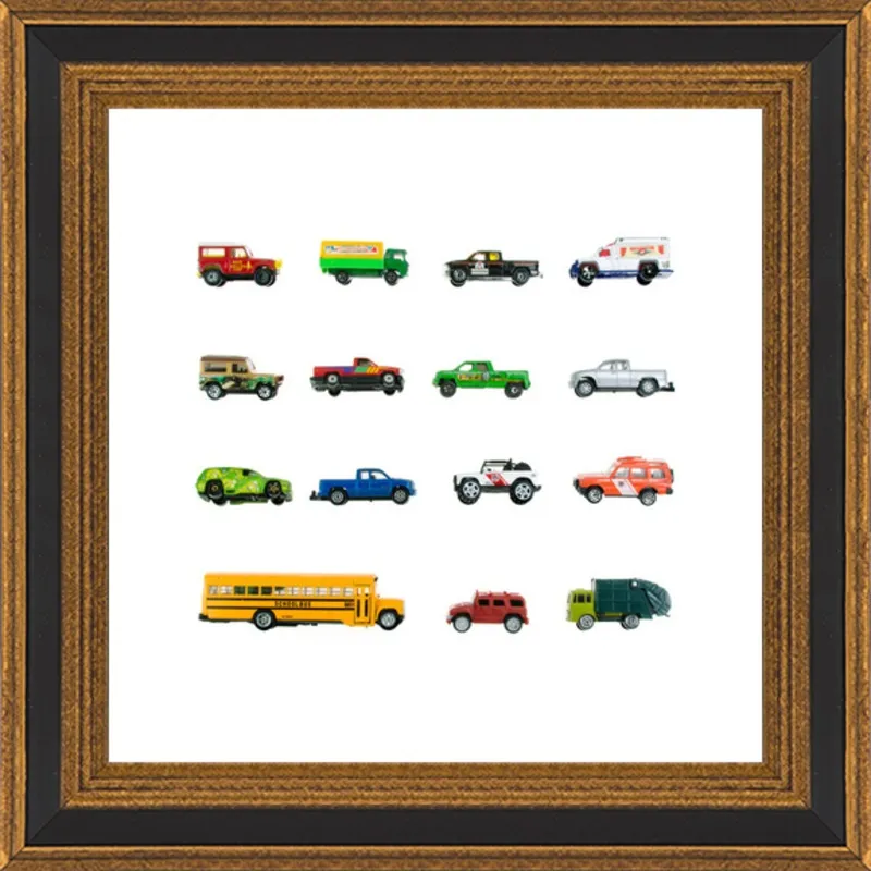 Vintage Toy Trucks by Jennifer Steen Booher for Artfully Walls