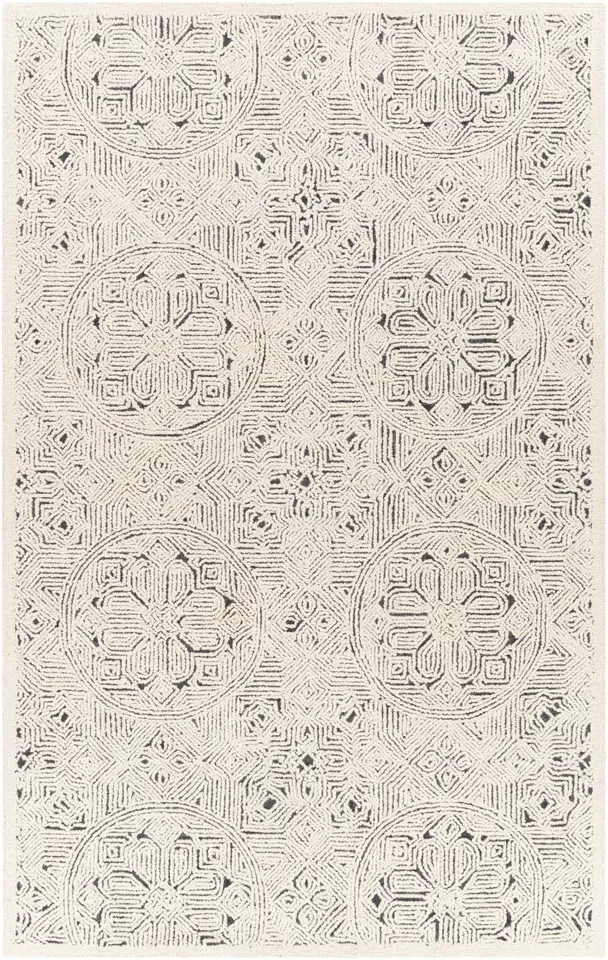 Newcastle Beige Indoor 2' x 3' Handmade Rug