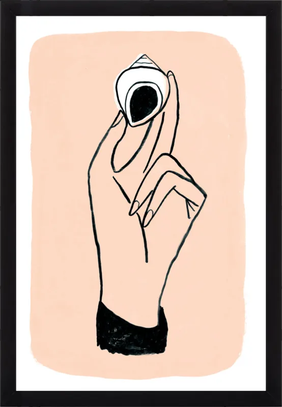 My Hand is My Face by Michael Doyle - Apartment On Belmont for Artfully Walls