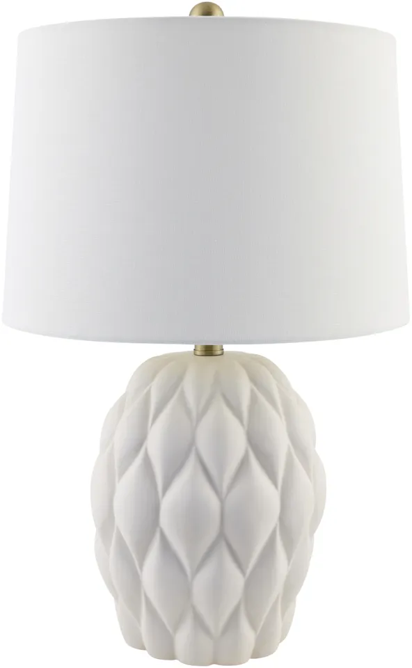 Cagli  Glazed 22"H x 14"W x 14"D Accent Table Lamp