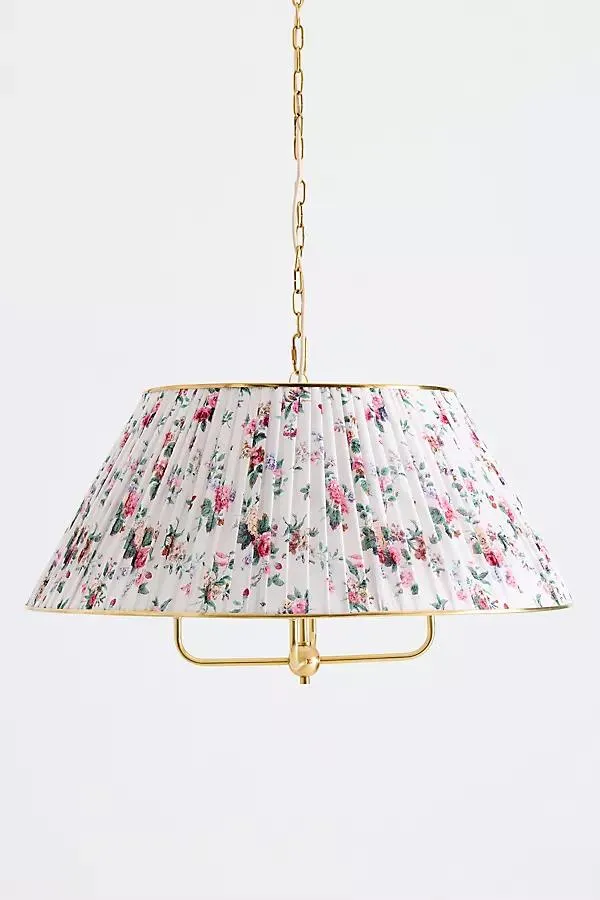 Lee Ruched Printed Chandelier