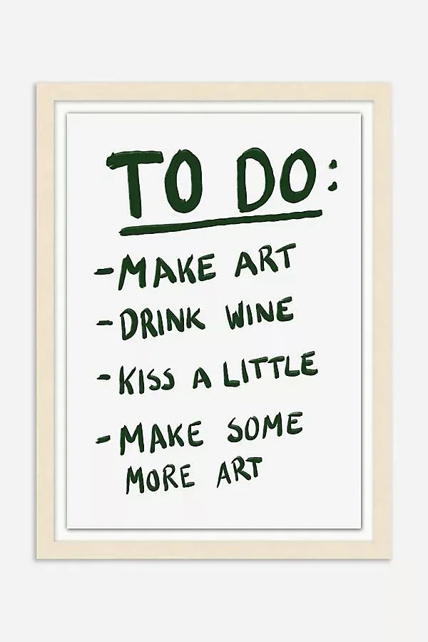 To Do Wall Art