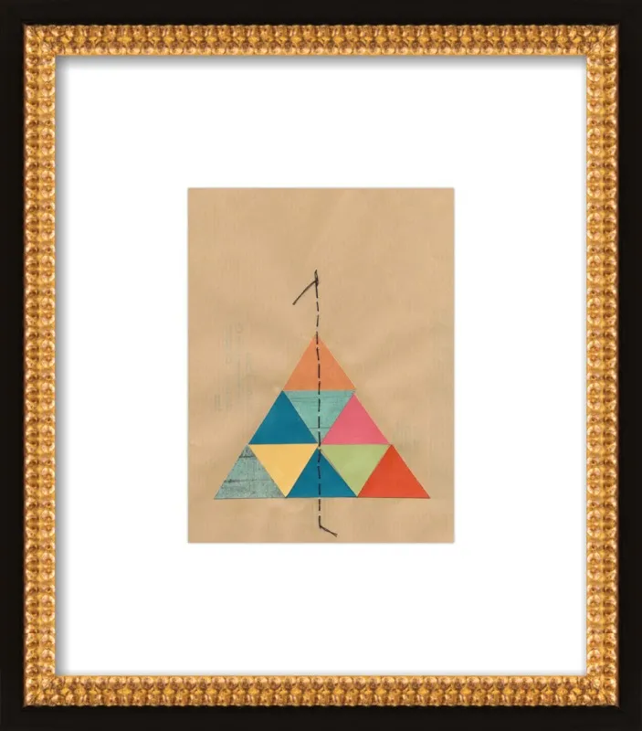 Pyramid Series 1 by Jan Weiss for Artfully Walls