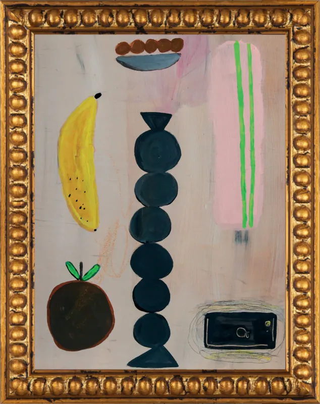 Still life with a phone vibration by Agata Królak for Artfully Walls