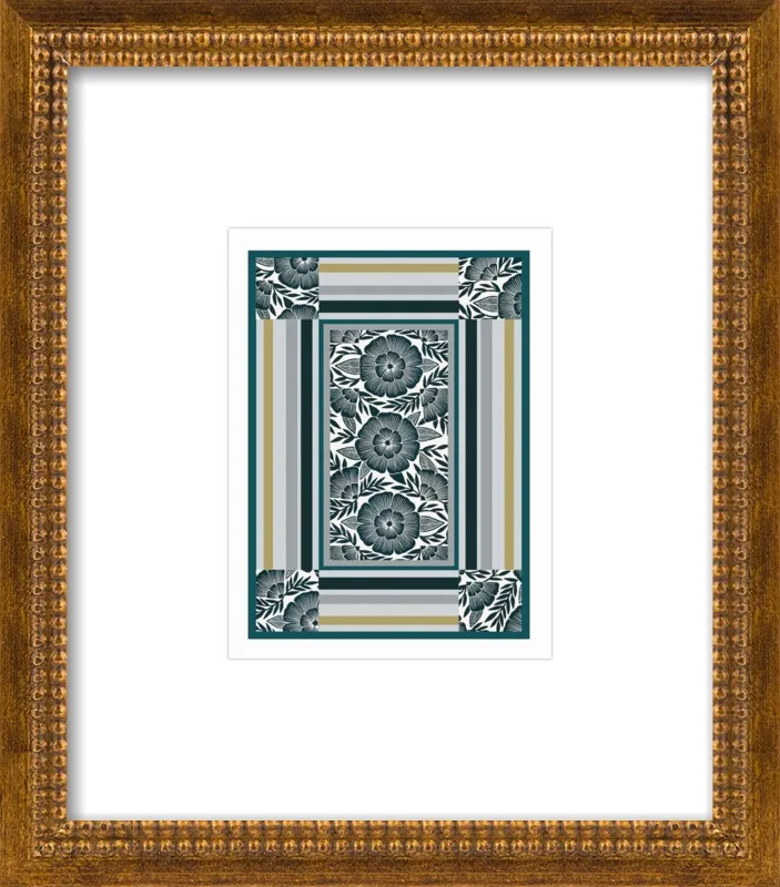 Botanical Frame 1 by Katharine Watson for Artfully Walls